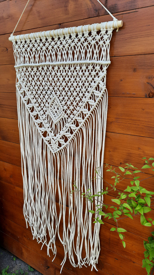 Velka závěsná Macramé dekorace — foto 5