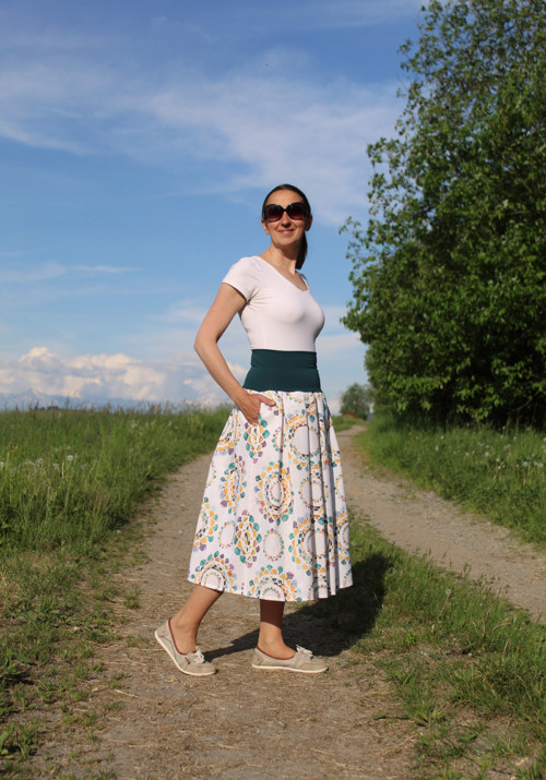 Trojštvrťová "mandaly na bielej" — foto 2
