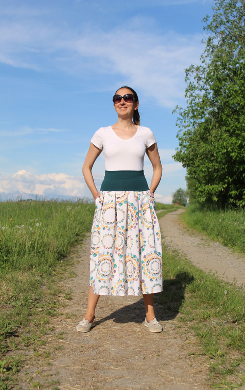 Trojštvrťová "mandaly na bielej" — foto 4