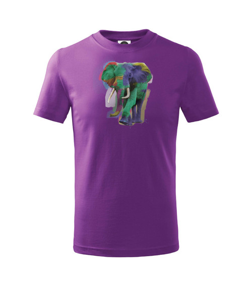 Tričko Pop Art Baby Elephant — foto 4
