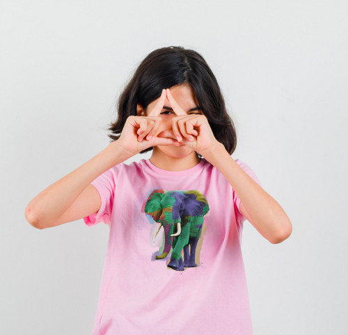 Tričko Pop Art Baby Elephant — foto 6