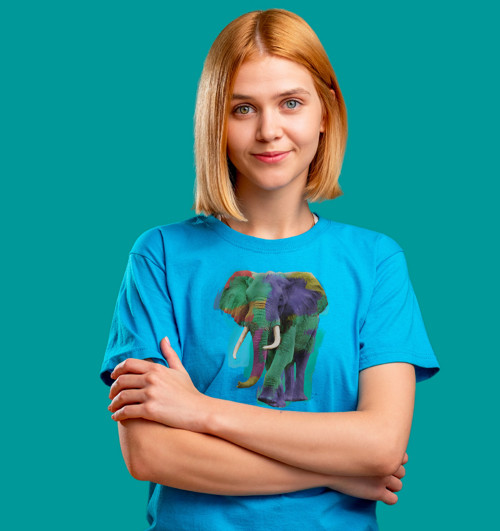 Tričko Pop Art Baby Elephant — foto 5