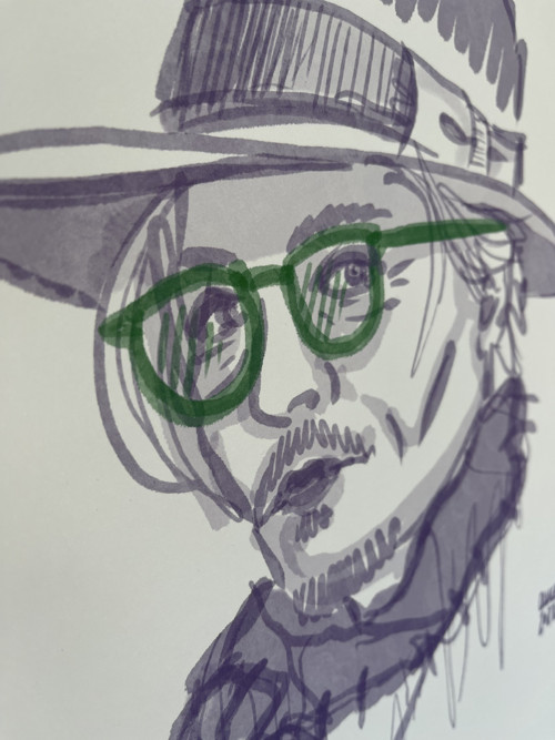 JOHNNY DEPP / digitální kresba / tisk — foto 2