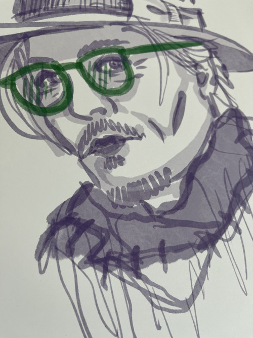 JOHNNY DEPP / digitální kresba / tisk — foto 3