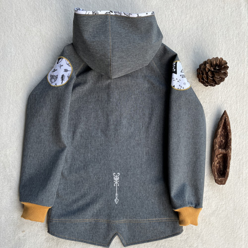 Softsheelová parka Dobrodružství vel. 86/90 — foto 3