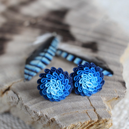 Náušnice Blue — foto 3