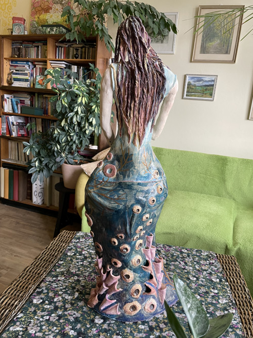 Keramická socha - víla Perlička — foto 2