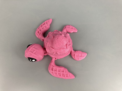 Dortíková želva - 11 cm, 3D tisk — foto 3