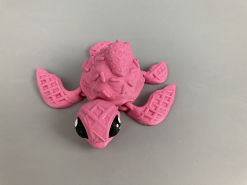 Dortíková želva - 11 cm, 3D tisk — foto 5
