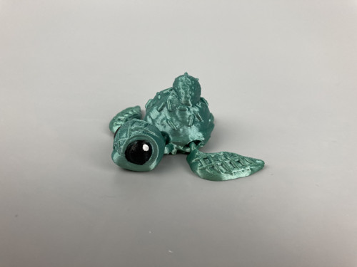 Dortíková želva - 7 cm, 3D tisk — foto 3
