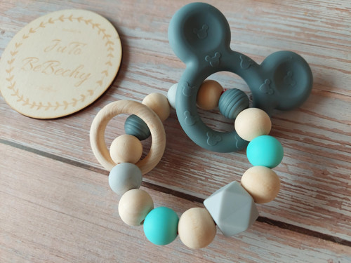Chrastící kousátko Šeďák Mickey — foto 3