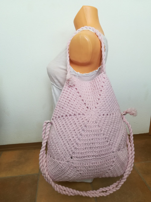 Starorůžová kabelka / taška — foto 3