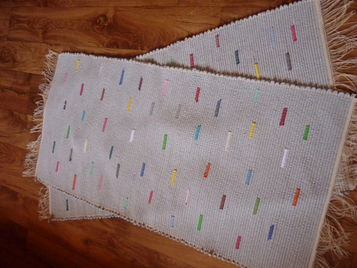 Ručně tkaný koberec - 50 x 100 cm — foto 2