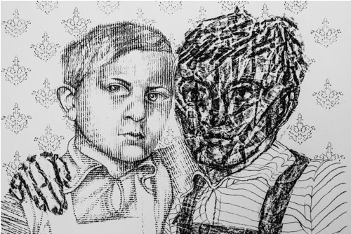 Serigrafie - Dvojčata — foto 3