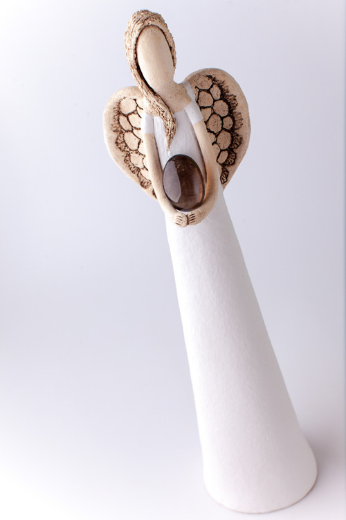 Anděl bílý krajka více variant 55 cm — foto 5