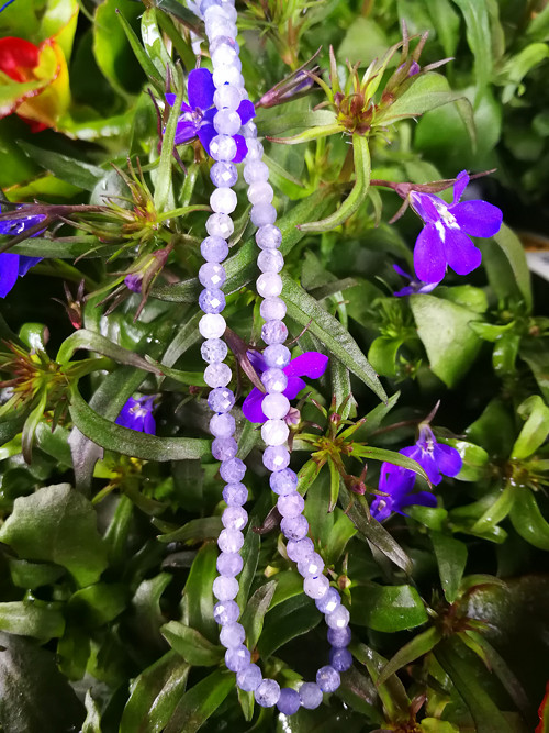 Tanzanit broušený 3 mm — foto 5