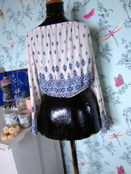 Crop top boho Mamma Mia — foto 4
