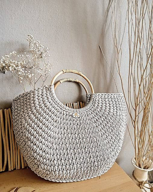 SUMMER BAG basket šedá — foto 4