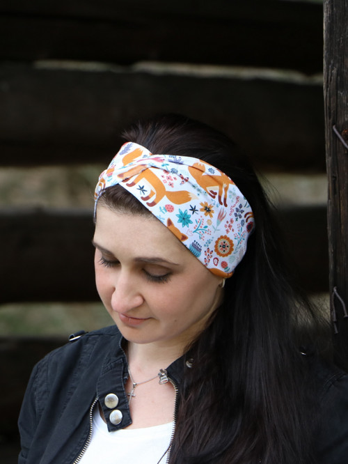 Prekrížená čelenka líška — foto 2