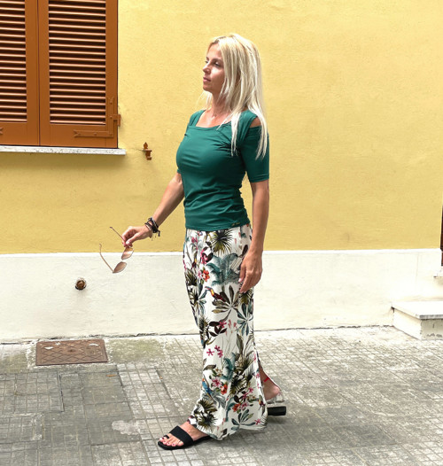 Dvoudílné tričko zelené — foto 6