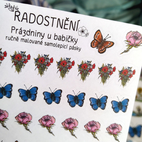 Samolepicí pásky - Prázdniny u babičky — foto 2