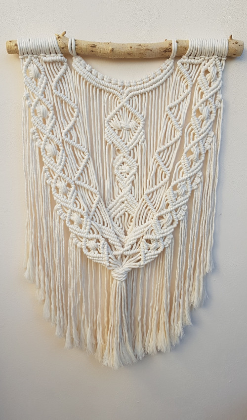 BOHO MACRAME na objednávku WHITE — foto 2