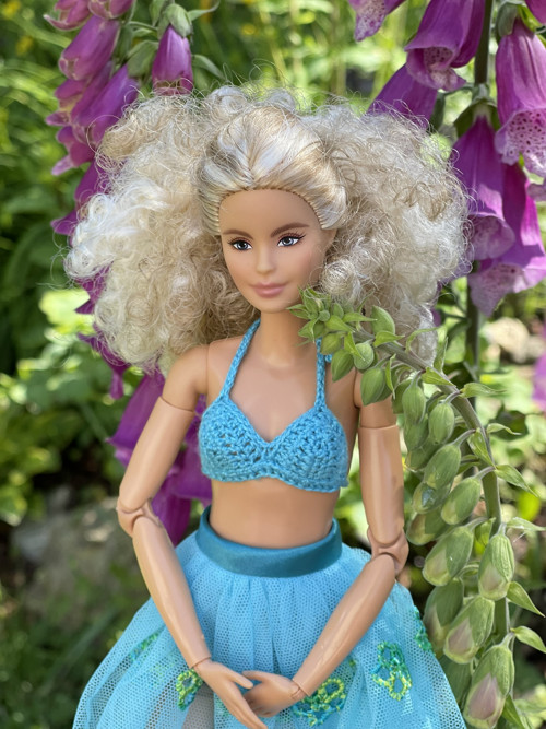 Podprsenka pro Barbie tyrkysová — foto 5