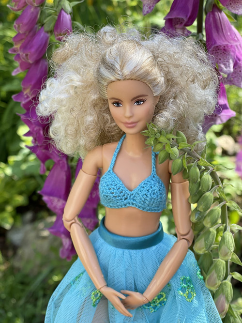 Podprsenka pro Barbie tyrkysová — foto 3