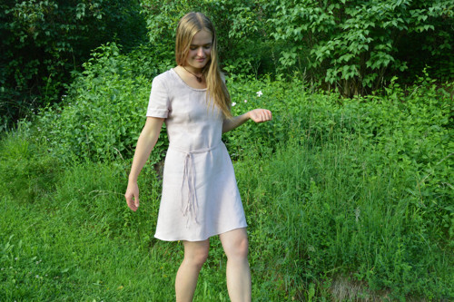 Lněné šaty Růženka — foto 4