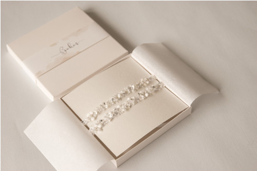 Svatební podvazek “Fleur” WHITE — foto 6