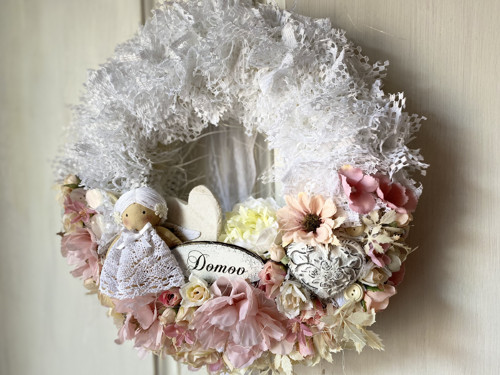 Shabby chic věneček — foto 4