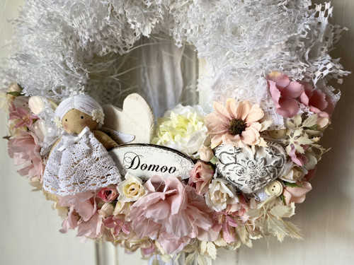 Shabby chic věneček — foto 3