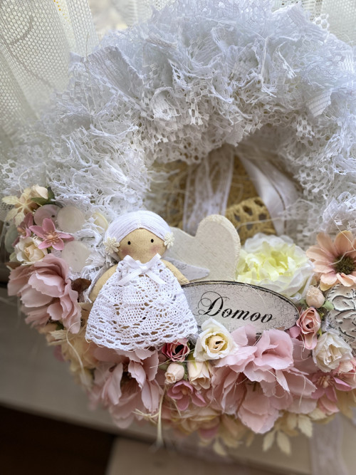 Shabby chic věneček — foto 5