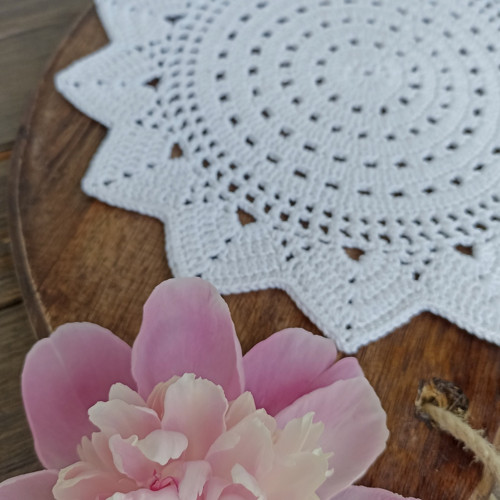 Háčkovaná mandala — foto 2