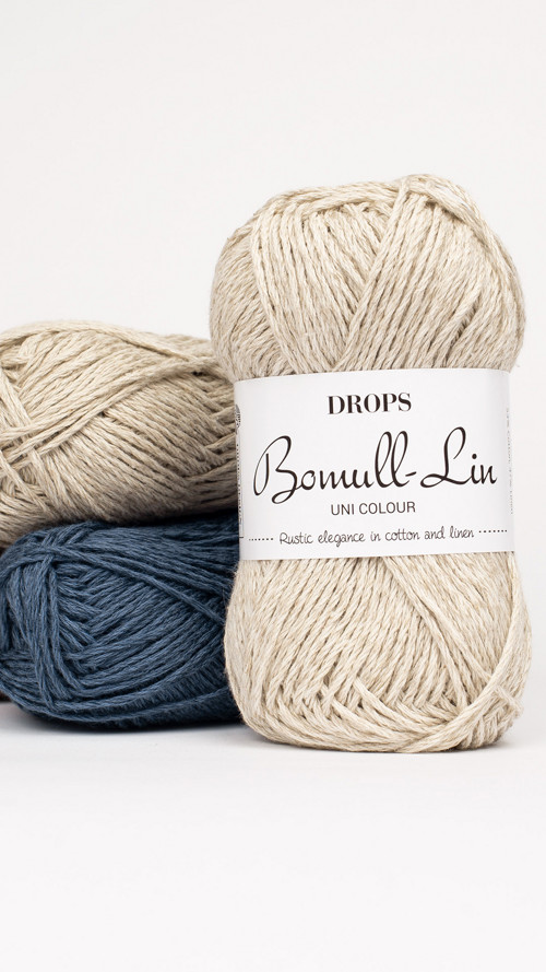 Příze DROPS Bomull-lin — foto 4