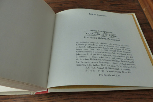 Karkulín ze střechy, A. Lingrenová — foto 2