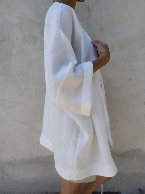 ×××Ľanový kimono pláštik××× — foto 4