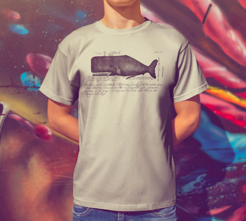 Tričko Whale Old Style — foto 5