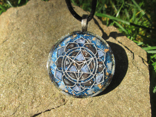 Org. šperk ,,Sri Yantra klidu " — foto 3