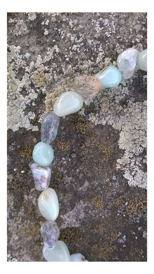 Náramek: larimar valouny (1) — foto 2