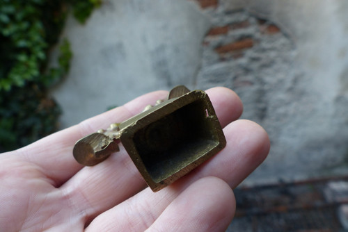 Telefon...mosazná miniatura — foto 5