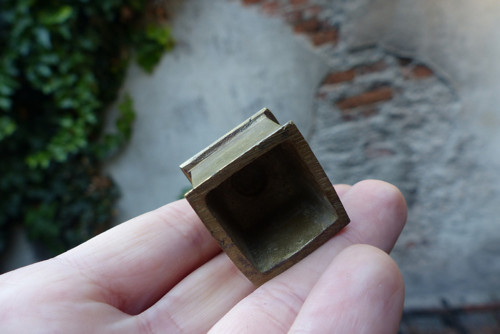 Kafemlýnek...mosazná miniatura — foto 5