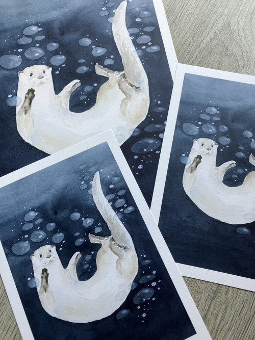 PRINT A5 - Vydra — foto 2