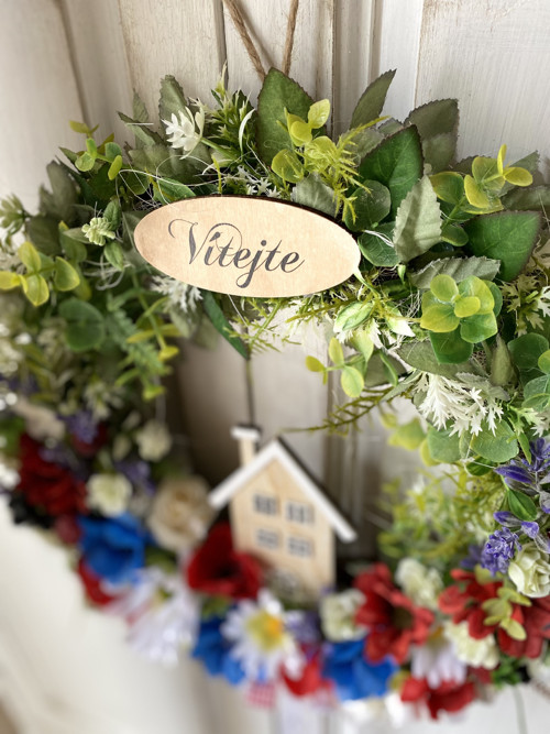 Letní vítací věneček — foto 3
