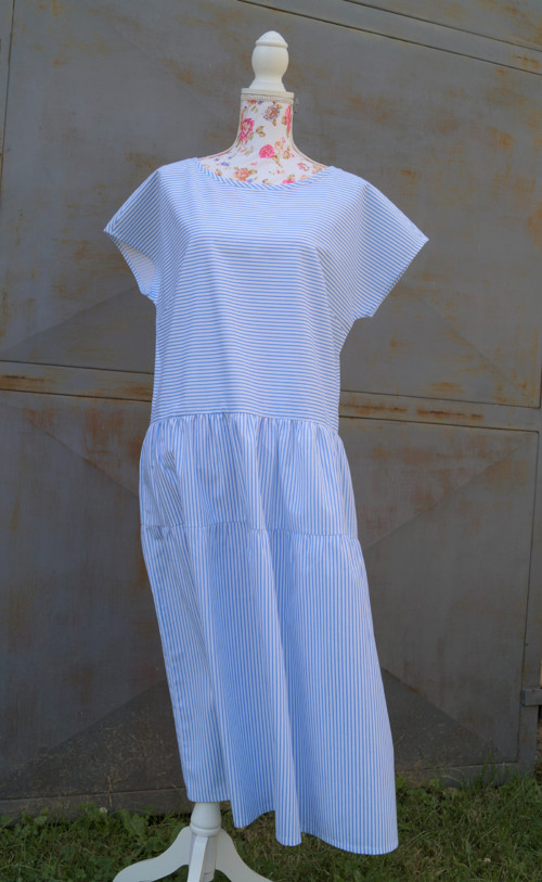 Šaty v proužku 46 / 48 — foto 2