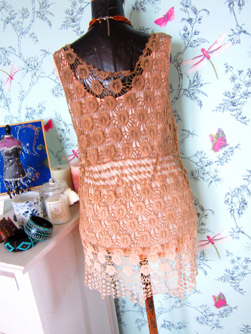 Tunika moka boho krajková — foto 4