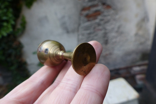 Konvička, pohár...mosazná miniatura — foto 6