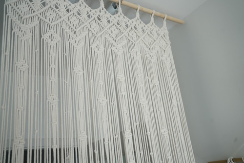 Macrame závěs 90x250cm — foto 2