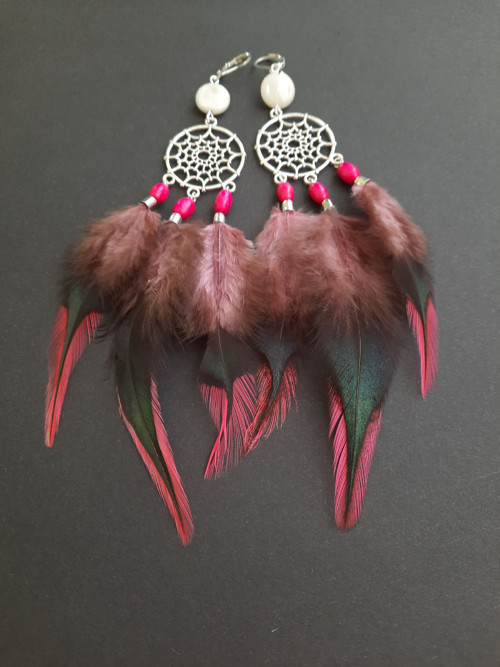 Originální boho náušnice — foto 2