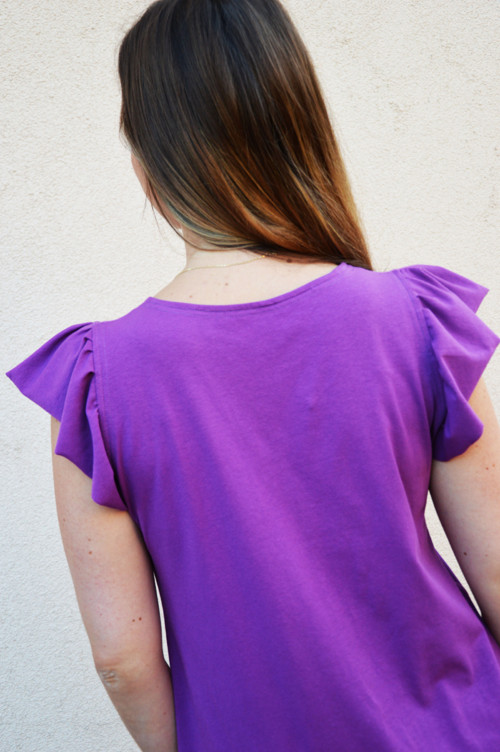 Šaty DENISA fialová — foto 2